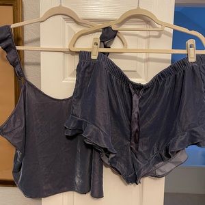 Velvet Victorias Secret sleep set size XL